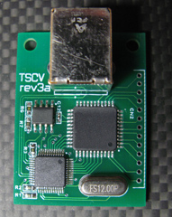 TSCV adapter, with configurable TS pre-processor.